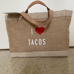 Apolis Original Market Bag- I Love Tacos